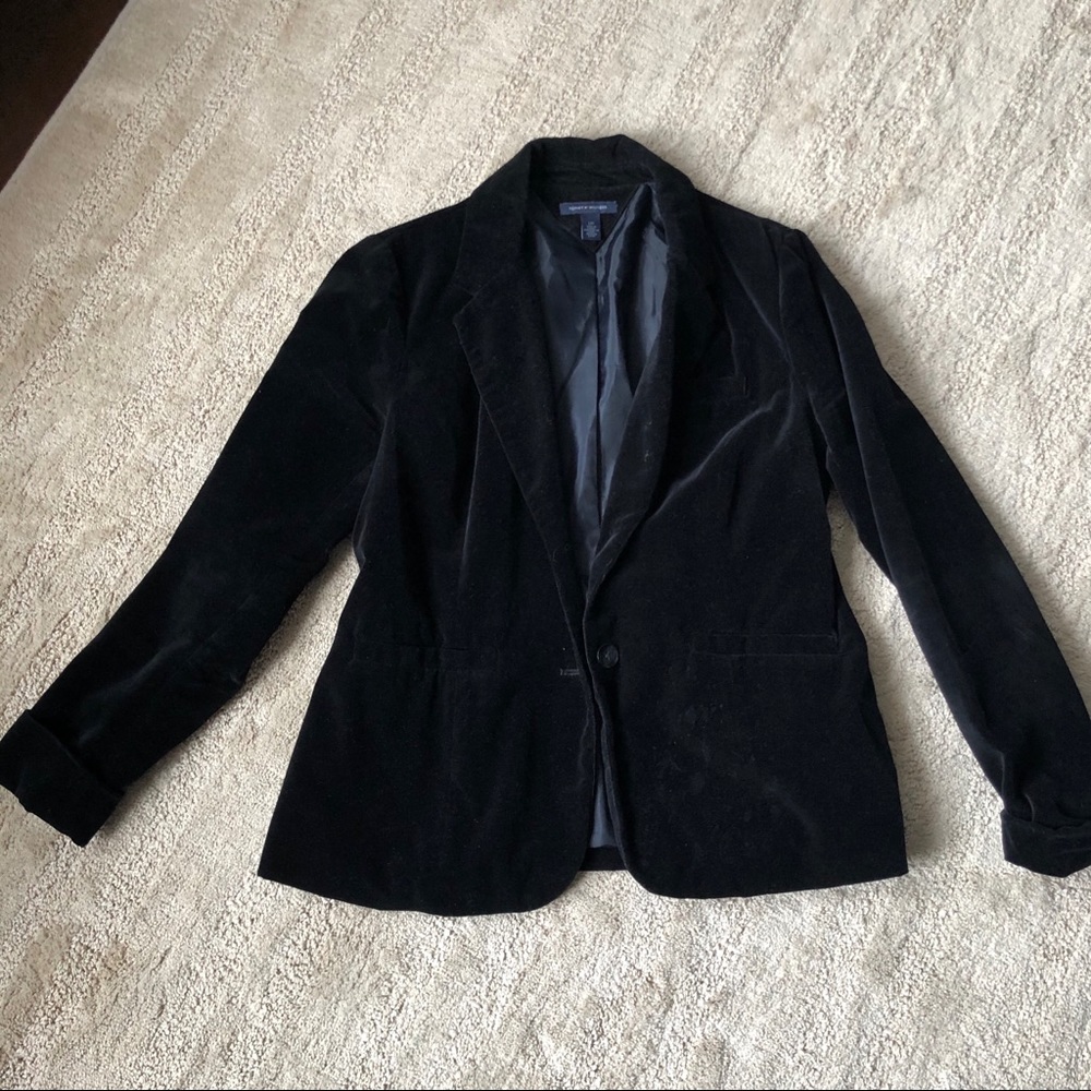 Tommy Hilfiger - velvet blazer - large